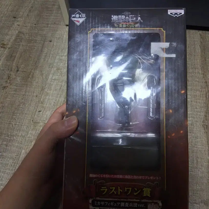 [BUNJANG] Banpresto Attack on Titan Mikasa Ackerman Last One Prize Figure / 반프레스토 진격의 거인 미카사 피규어 라스트원상