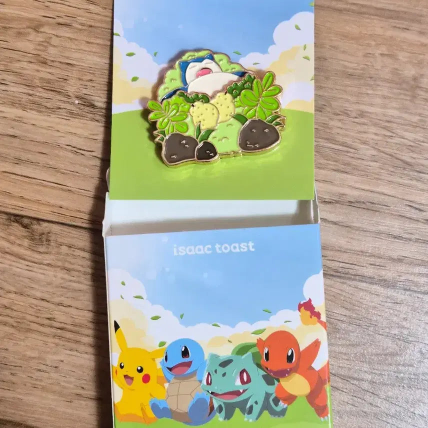 [SOLD OUT] 이삭토스트 포켓몬 뱃지 잠만보