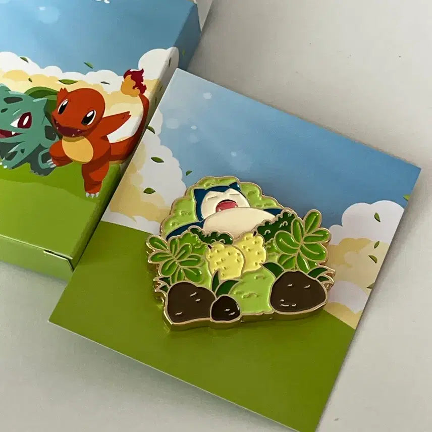 [SOLD OUT] 이삭토스트 포켓몬 잠만보 뱃지 판매
