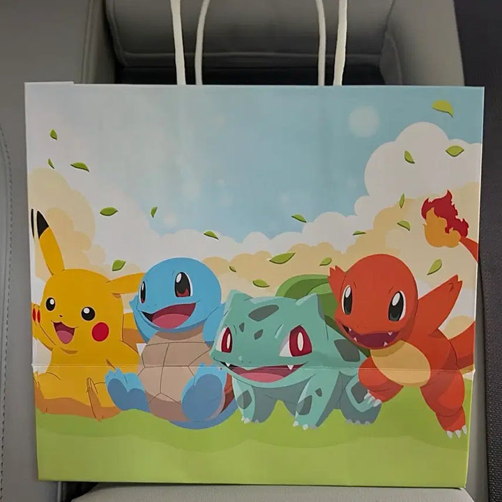 [BUNJANG] Pokemon 1st Gen Limited Edition 30th Anniversary Shopping Bag - Pikachu, Squirtle, Bulbasaur, Charmander / 포켓몬스터 1세대 한정 쇼핑백 30주년 피카츄 꼬부기 이상해씨 파이리