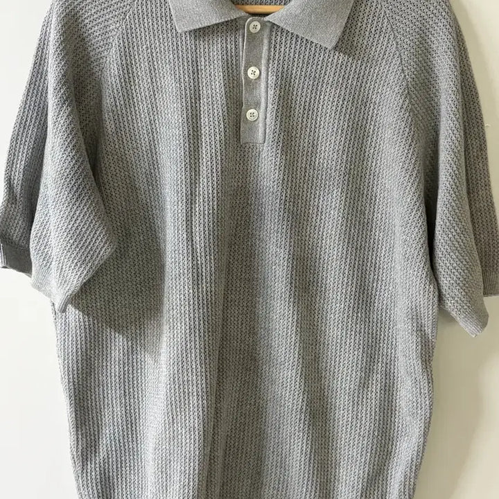 [BUNJANG] Blank Room Hard Twist Raglan Knit Mélange Grey / 블랭크룸 하드 트위스트 래글런 니트 멜란지 그레이