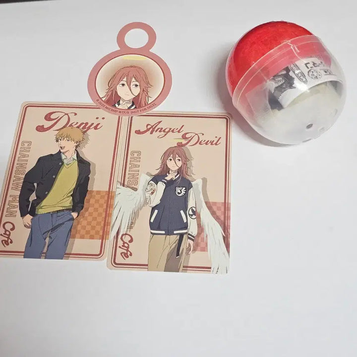 [BUNJANG] Chainsaw Man Denji Angel Special Pre-order Gift &amp; Gacha / 체인소맨 카페 덴지 천사 엔젤 특전 및 가챠