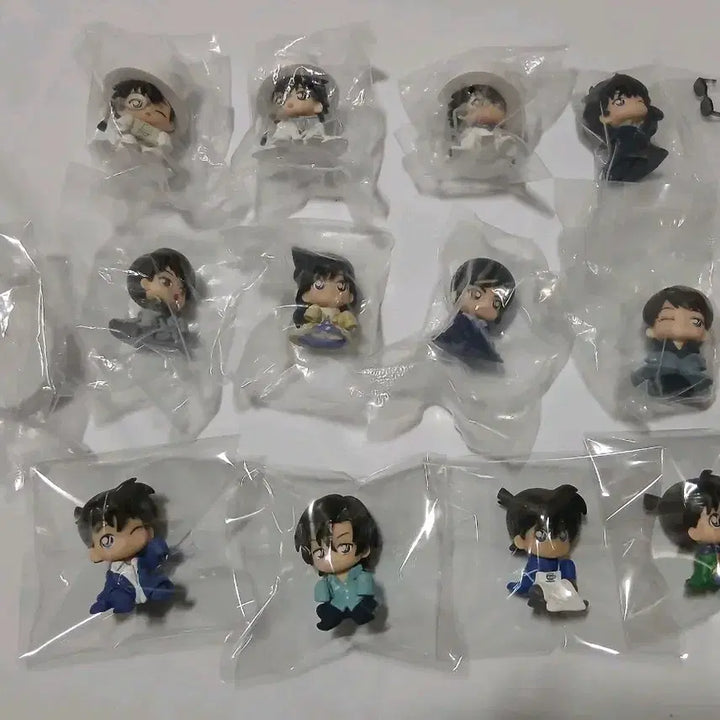 [BUNJANG] Detective Conan "Chijimase" Series (12 types) &amp; Matsuda Jinpei Figure Set / 코난 치지마세 12종 + 마츠다 피규어 판매