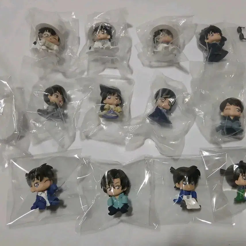 [BUNJANG] Detective Conan "Chijimase" Series (12 types) &amp; Matsuda Jinpei Figure Set / 코난 치지마세 12종 + 마츠다 피규어 판매