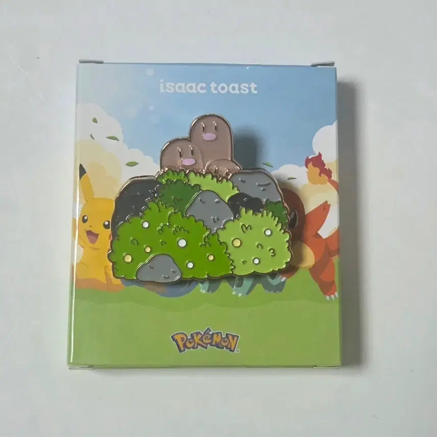 [BUNJANG] Isaac Toast x Pokemon Dugtrio Badge / 이삭토스트 포켓몬 뱃지 닥트리오