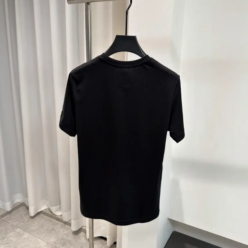 [BUNJANG] Moncler Logo Cotton Jersey T-shirt Black / 몽클레어 로고 코튼 저지 티셔츠 블랙