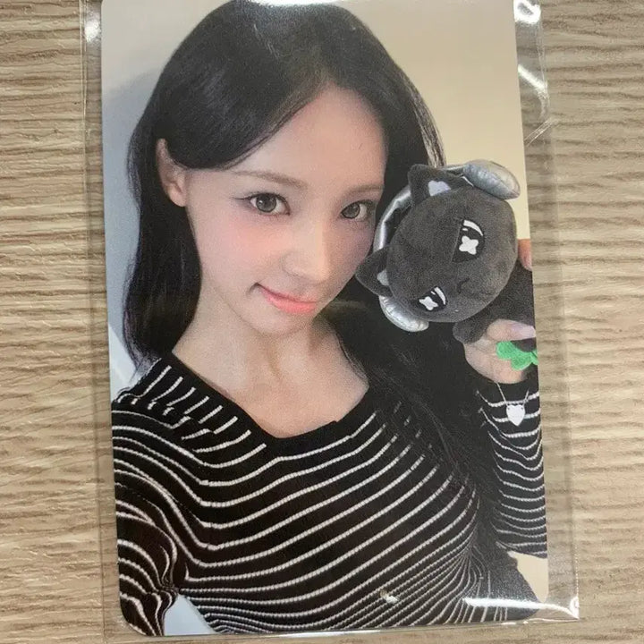 [BUNJANG] Ressene Wonyoung Doll Keychain POB Photocard / 리센느 원이 인형 키링 특전포카