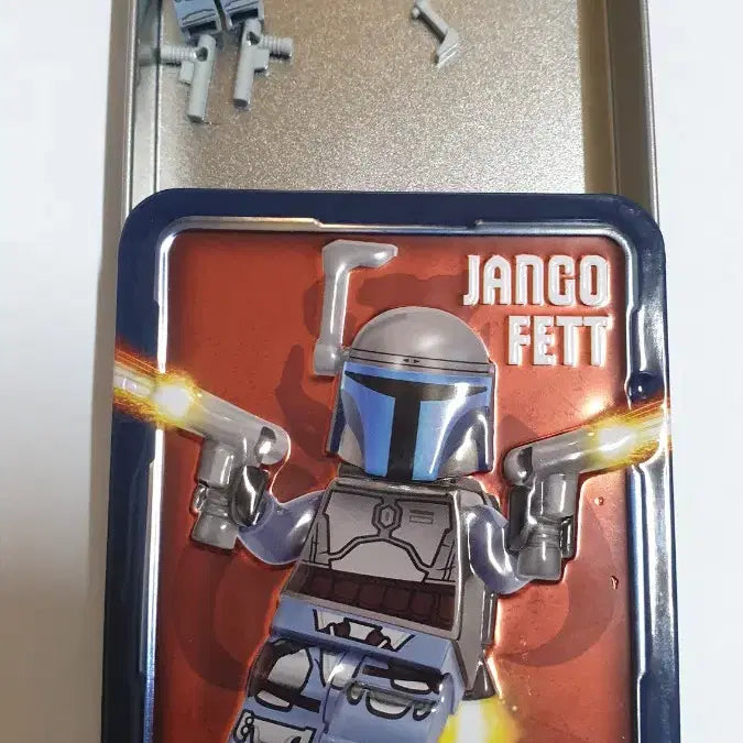 [BUNJANG] LEGO Star Wars Jango Fett Limited Edition Tin Case with Jango Fett Figure (Set 75433) / 레고 스타워즈 장고펫 한정판 틴케이스 75433 장고팻 피규어