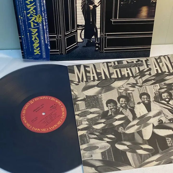 [BUNJANG] The Manhattans Greatest Hits LP (1980, Japanese Pressing) / (수입중고LP-소울) The Manhattans -Greatest Hit