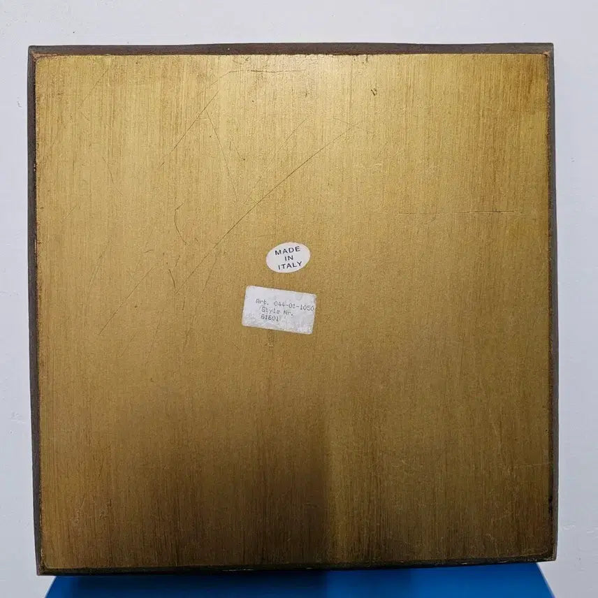[BUNJANG] Italian Vintage Gilt Tray (70s-80s) / 이태리 70-80년대제작 빈티지 금박 트레이  31.5*31.5