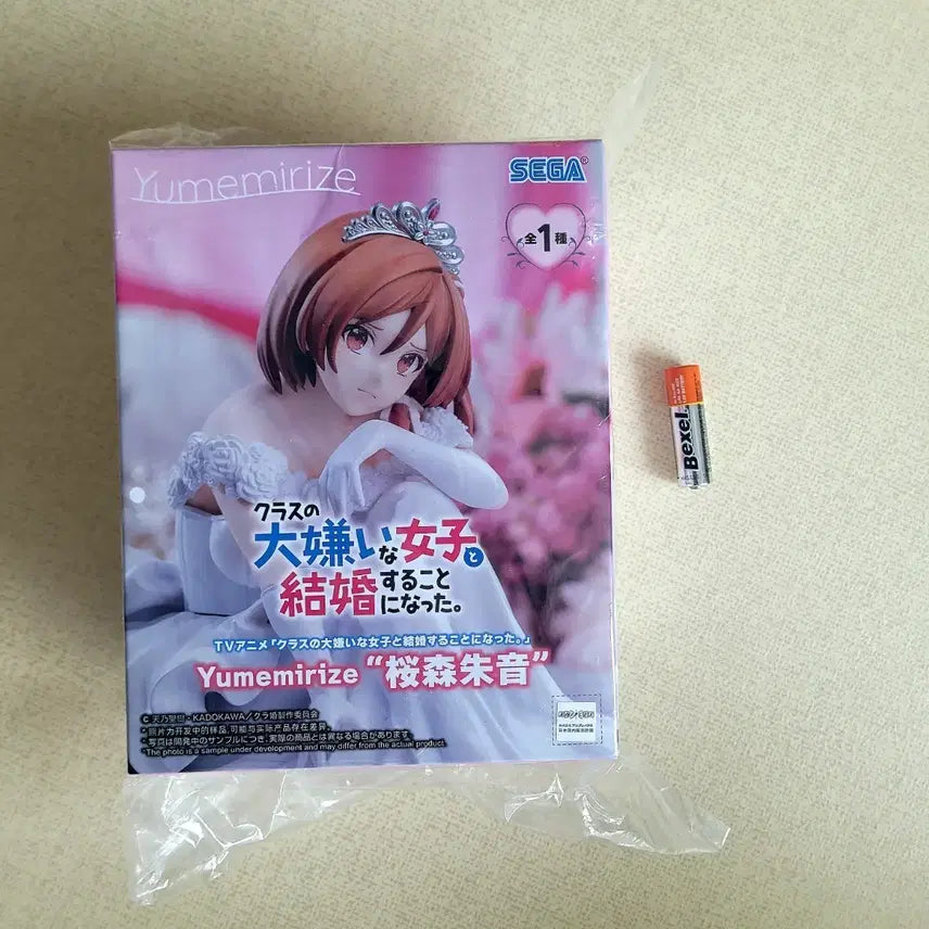 [BUNJANG] Kotobukiya Akane Figure (My Clueless First Friend) / 미개봉 반에서 가장 싫어하는 여자애와 결혼하게 되었다) 아카네 피규어