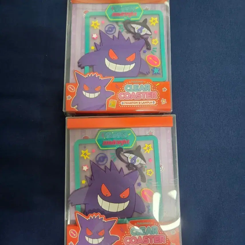 [BUNJANG] Pokemon Pop-up Midnight Transparent Coaster (Gengar) / [포켓몬 팝팝 미드나잇] 투명 코스터(팬텀)