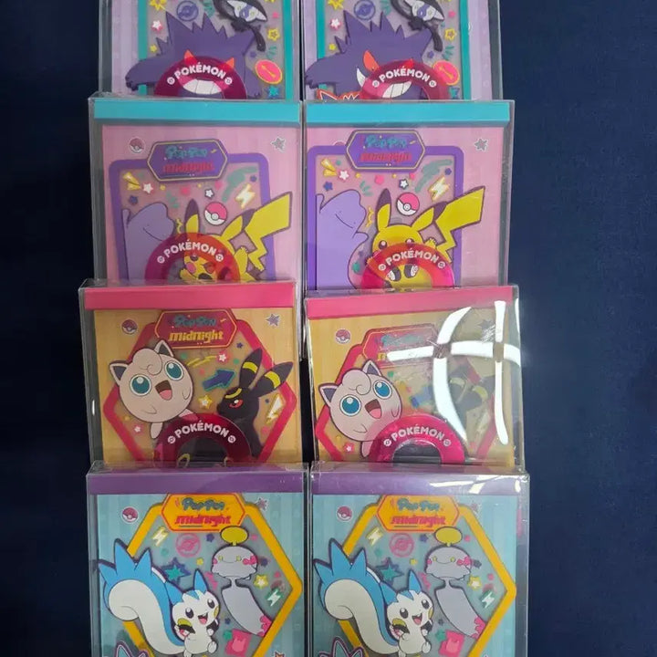 [BUNJANG] Pokemon Pop-up Midnight Transparent Coaster (Gengar) / [포켓몬 팝팝 미드나잇] 투명 코스터(팬텀)