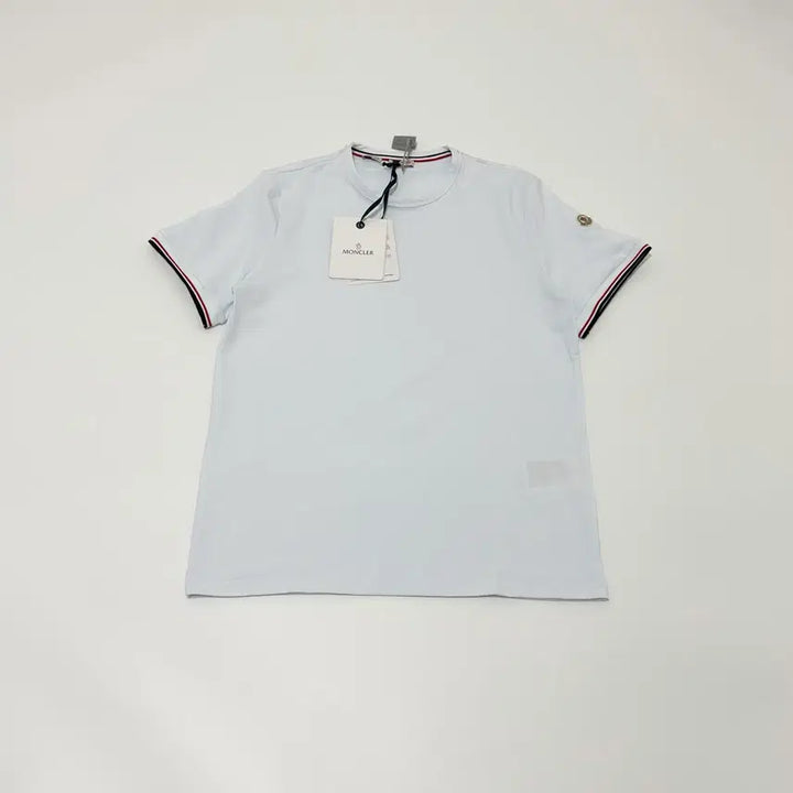 [BUNJANG] Moncler Roundneck Trim Cotton T-shirt / 몽클레어 라운드넥 트리밍 코튼 티셔츠