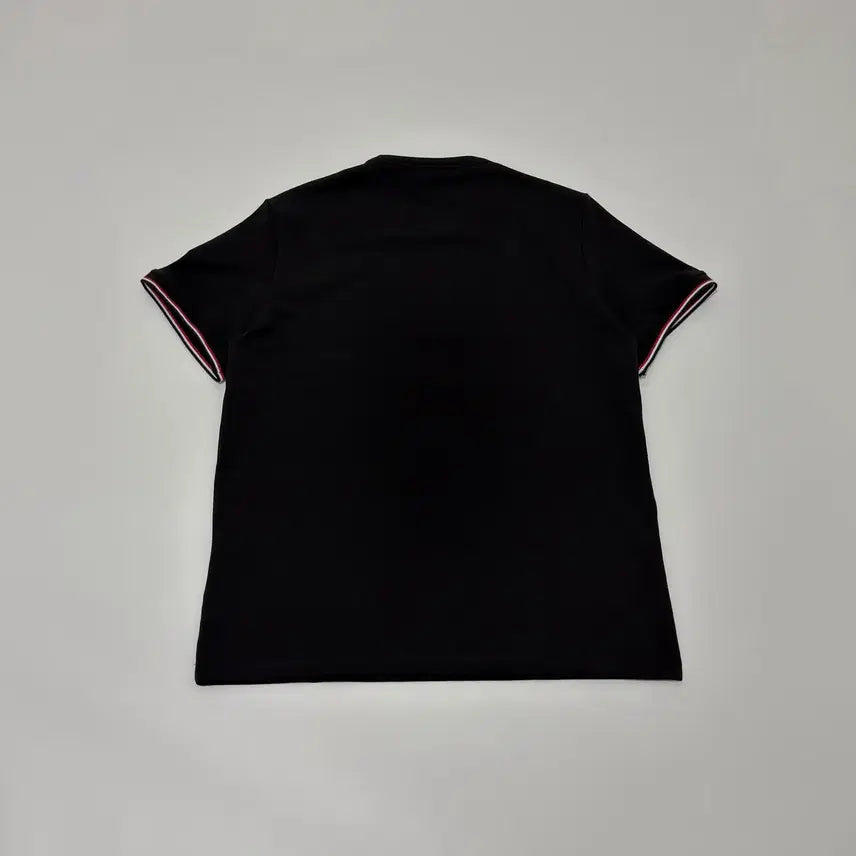 [BUNJANG] Moncler Roundneck Trim Cotton T-shirt / 몽클레어 라운드넥 트리밍 코튼 티셔츠