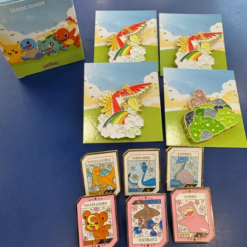 [BUNJANG] Isak Toast Pokémon Badge / 이삭토스트 포켓몬뱃지