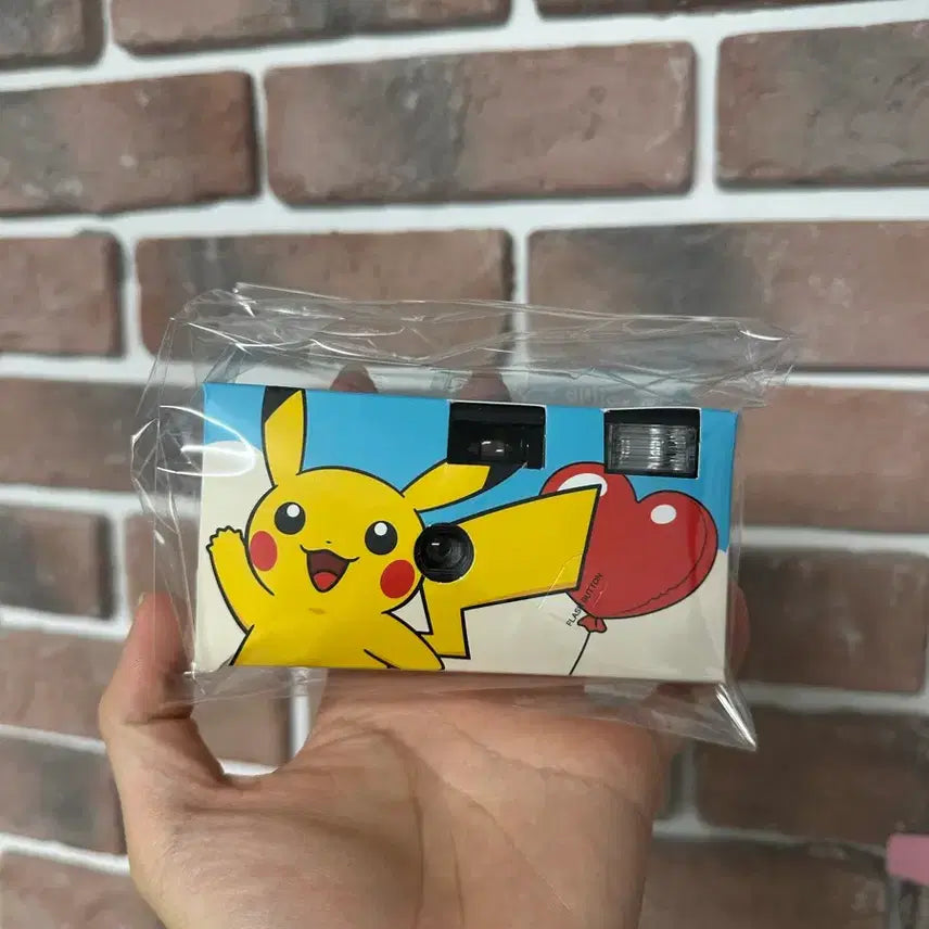 [BUNJANG] Pokemon Center Pikachu Disposable Camera / 포켓몬스터 올리브영 콜라보 피카츄 일회용 카메라 판매합니다:)