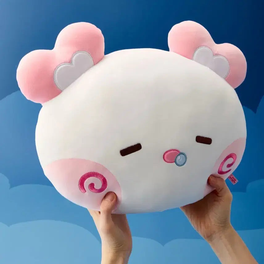[BUNJANG] NCT Wishnini Pangnini Pangyi Sakuya Medium Plush Cushion Doll Photocard Split Set / 엔시티 위시니니 팡팡니니 팡이 사쿠야 미디움 플러시 쿠션 인형 포카분철