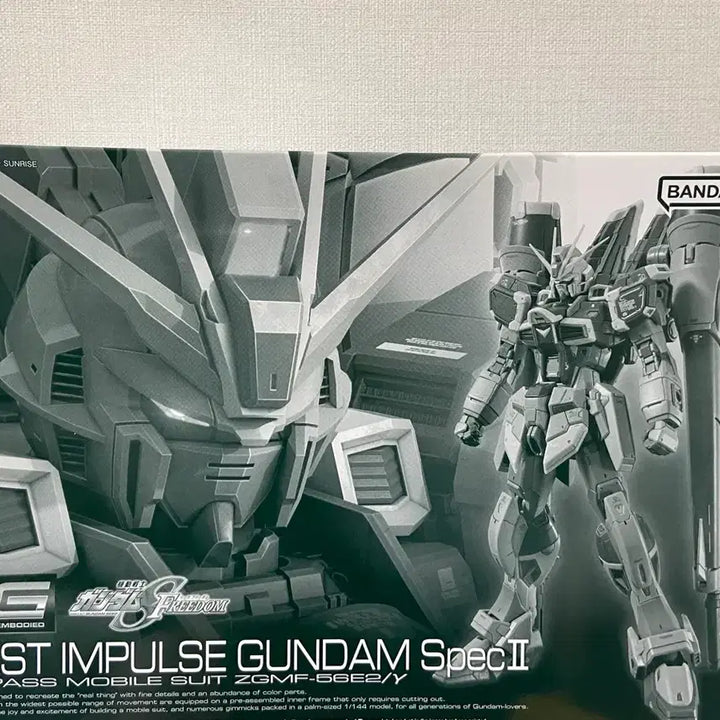 [BUNJANG] Bandai RG Blast Impulse Gundam Spec II w/ Delpi Waterslide Decals / 반다이 RG 블래스트 임펄스 건담 SpecII 스펙2 델피습식 포함