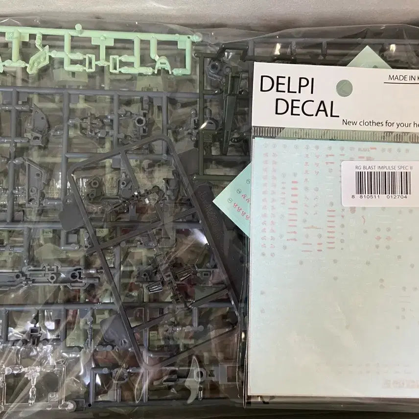 [BUNJANG] Bandai RG Blast Impulse Gundam Spec II w/ Delpi Waterslide Decals / 반다이 RG 블래스트 임펄스 건담 SpecII 스펙2 델피습식 포함