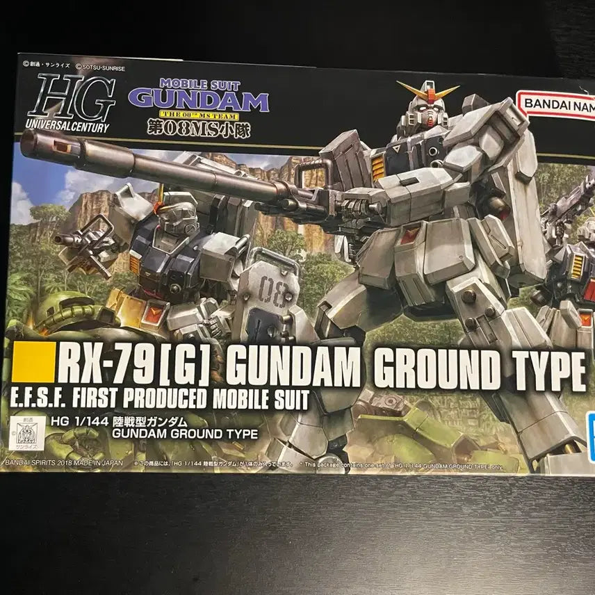 [BUNJANG] HGUC Ground Type Gundam 08th MS Team Sealed / HGUC 08소대 육전형 건담 (미개봉)