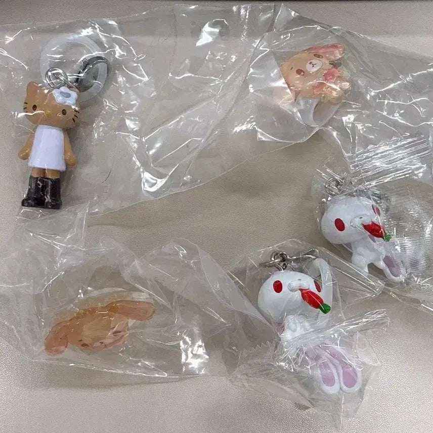 [BUNJANG] Sanrio Bandai Long Leg Hello Kitty Deco Jelly Band / 산리오 반다이 롱다리 헬로키티 데코 젤리밴드 메지루시