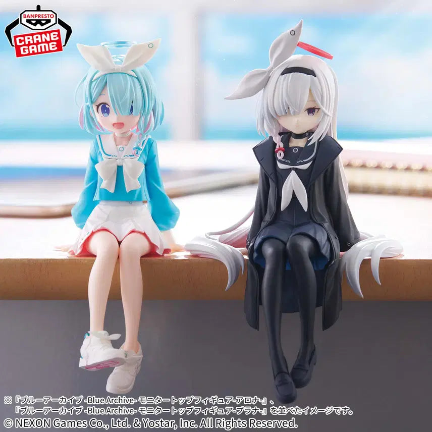 [BUNJANG] Blue Archive Desktop Monitor Top A-Rona &amp; P-Rona Set (Sealed) / (미개봉) 블루아카이브 데스크탑 모니터탑 아로나 프라나 세트