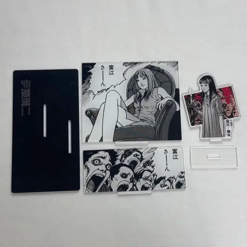 [BUNJANG] Junji Ito Horror House Exhibition Tomie Acrylic Diorama Bundle Set (Sealed) / [단순개봉] 이토준지 호러하우스 전시회 토미에 아크릴 디오라마 일괄