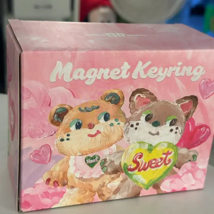 [BUNJANG] Iseulro x Baskin Robbins Collaboration Magnet Keyring (Sealed) / 이슬로X베스킨라빈스 콜라보 마그넷 키링 미개봉