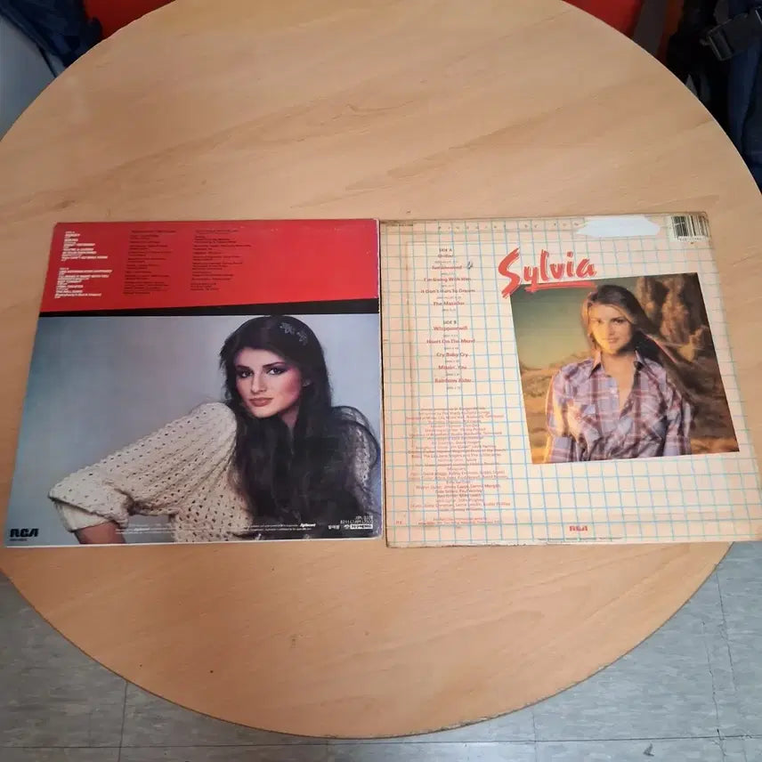 [BUNJANG] Sylvia "Former Secretary" LP Album Bundle Set (2 Records) / 2장 일괄 비서출신 실비아 LP 앨범