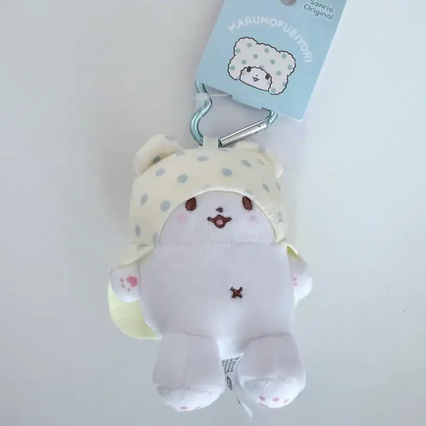 [BUNJANG] Sanrio Marumofubiyori Heart Carabiner / 산리오 마루모후비요리 하트카라비너