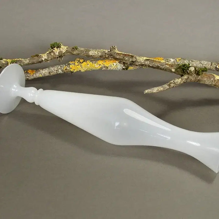 [BUNJANG] Vintage White Opaline Vase / 빈티지 화이트 오팔린 베이스