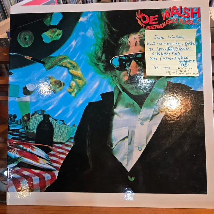 [BUNJANG] Joe Walsh But Seriously Folks 1981 Japan LP / Joe Walsh.but seriously, folks.81.jpn.RE