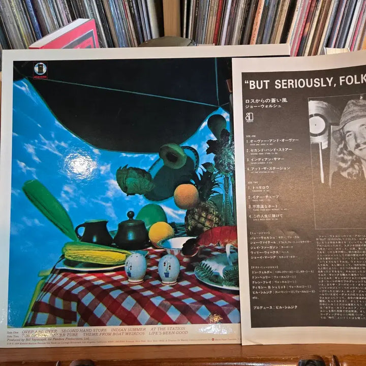 [BUNJANG] Joe Walsh But Seriously Folks 1981 Japan LP / Joe Walsh.but seriously, folks.81.jpn.RE