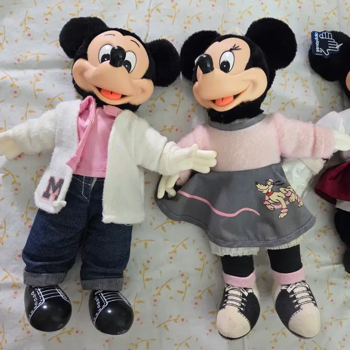[BUNJANG] Vintage Mickey &amp; Minnie Mouse 3-Piece Set / 빈티지 미키마우스 3종 셋트