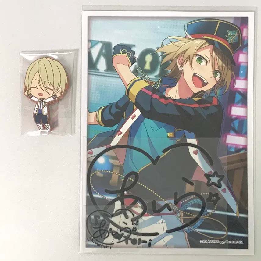 [BUNJANG] Ensemble Stars Shiratori Aira Rubber Magnet &amp; Big Sign Sticker Bundle / 앙상블스타즈 앙스타 시라토리 아이라 러버마그넷 자석 빅 사인 스티커