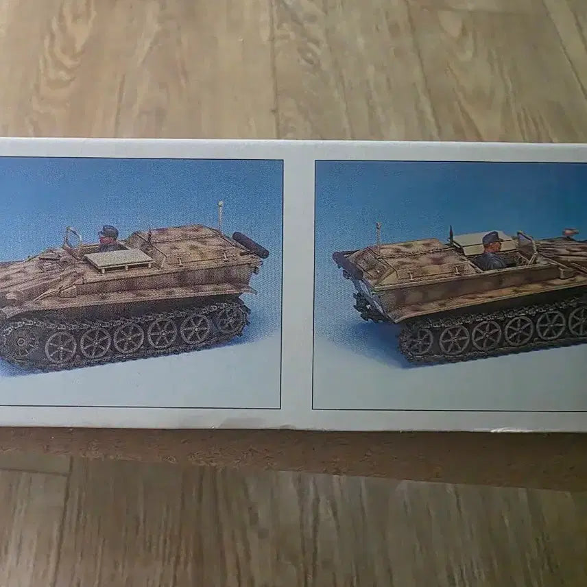 [BUNJANG] Gunze Sangyo 1/35 Borgward IV Ausf.A Heavy Demolition Charge Vehicle Plastic Model Kit / 고전프라 군제상업 1/35Borgward IV Ausf.A 중폭약 운반차
