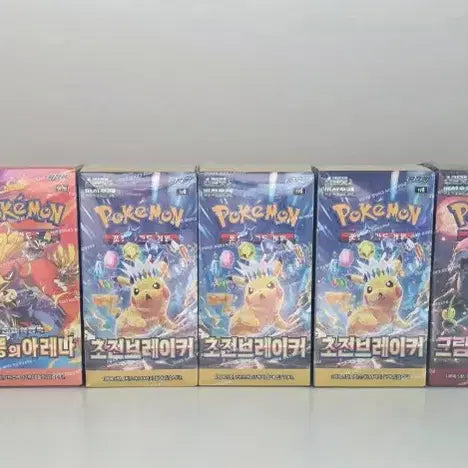 [BUNJANG] Pokemon Card Crimson Haze, InfernoX, Tempest&