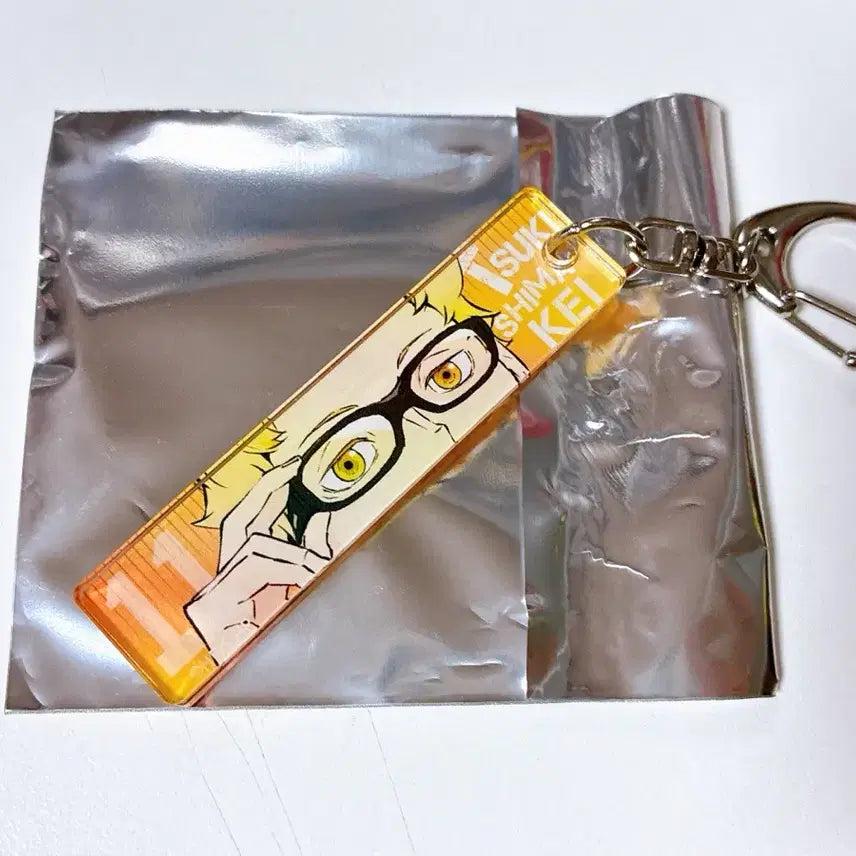 [BUNJANG] Haikyuu!! Tsukishima Kei "Gaze" Acrylic Stick Keychain / 하이큐 츠키시마 케이 눈빛 아크릴 스틱 키링 판매 교환