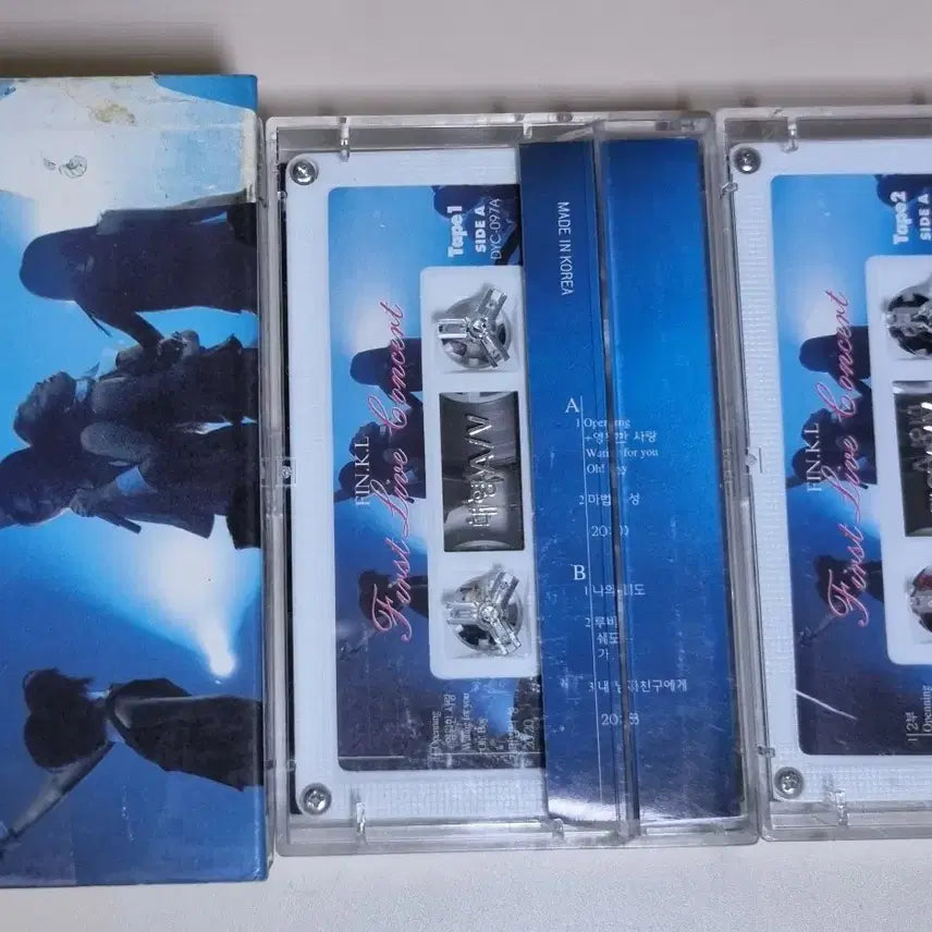 [BUNJANG] Fin.K.L 1999 1st Live Concert 2 Tape Cassette Set / 핑클 1999 퍼스트 라이브 콘서트 2TAPE (카세트테이프)