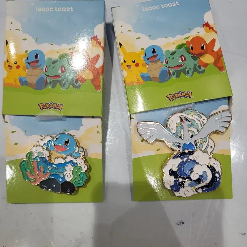 [SOLD OUT] 이삭 포켓몬 뱃지 - 꼬부기 &amp; 루기아
