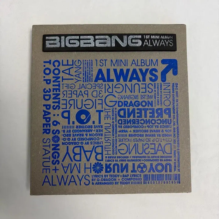 [BUNJANG] BIGBANG Mini Album Vol. 1 ALWAYS First Press Edition / 빅뱅 미니1집 always 앨범 초판