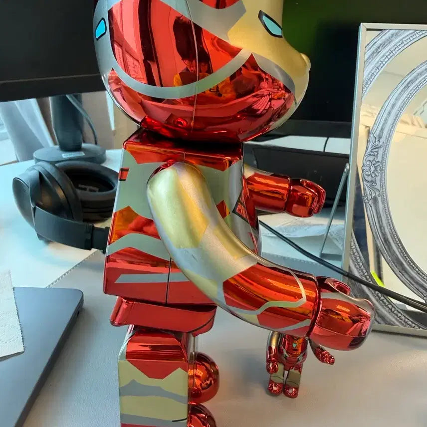 [BUNJANG] Medicom Toy Bearbrick Iron Man Mark 85 100% &amp; 400% Set / 베어브릭 마블 아이언맨 마크 85 100% &amp; 400% 세트