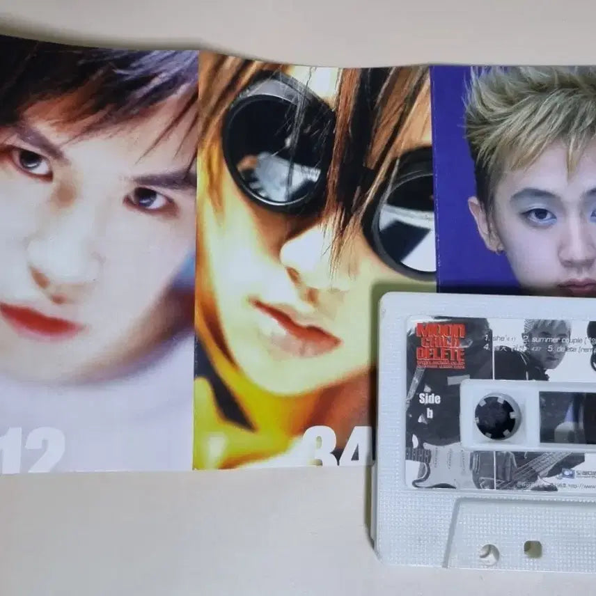 [BUNJANG] Moon Child 1st Album Cassette Tape / 문차일드 1집 (카세트테이프) Delete, 태양은 가득히, 귀천