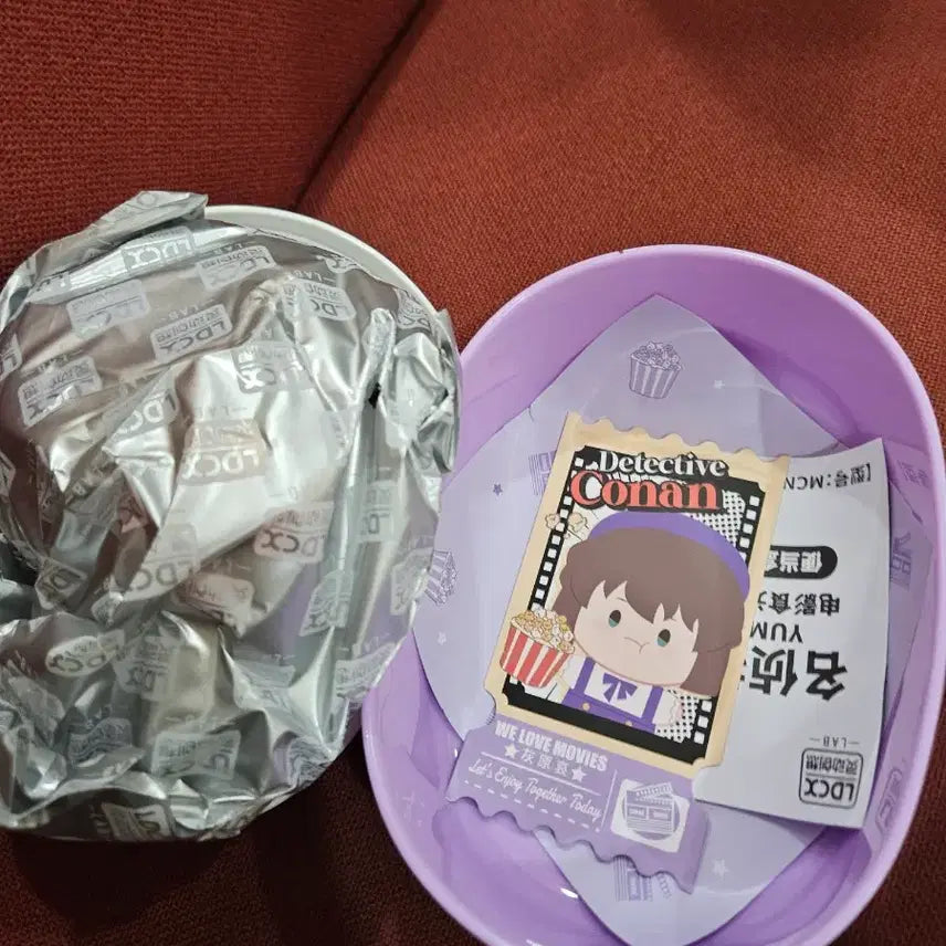 [BUNJANG] Detective Conan Ai Haibara (Shiho Miyano) Popcorn Doll / (급처)ldcx명탐정코난 아이하이바라(홍장미) 영화팝콘 야미박스 인형