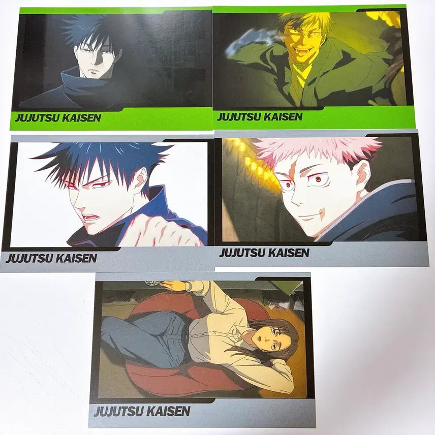 [BUNJANG] Jujutsu Kaisen Animate "Death Painting Arc" Postcard Bundle Set (Megumi, Itadori, Shoko) / 주술회전 애니메이트 사멸회유 엽서 메구미 이타도리 쇼코 일괄 판매