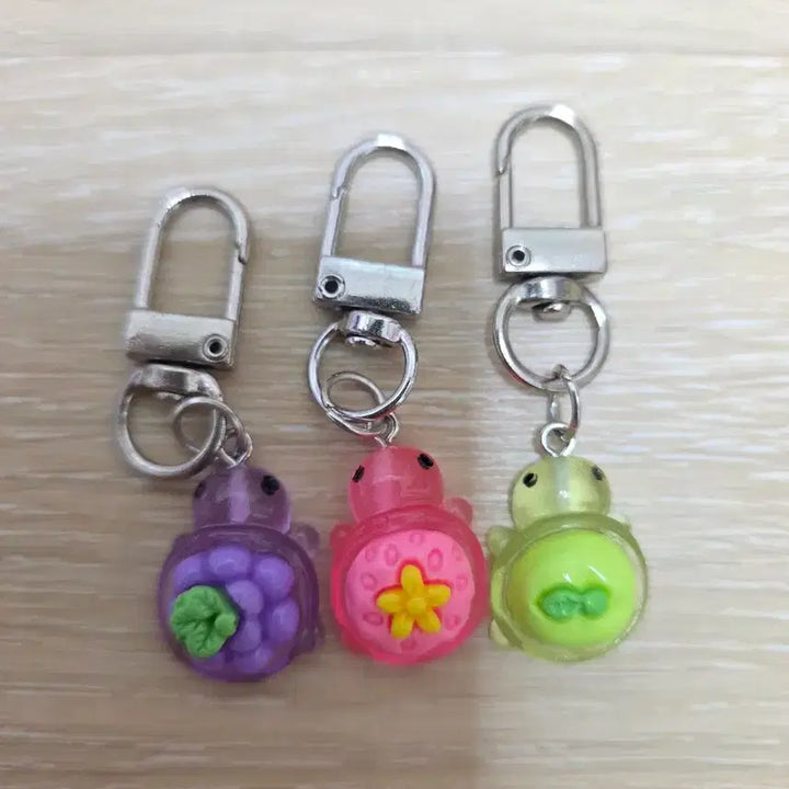 [BUNJANG] Lucky Turtle Charm Set / 행운의 거북이 키링