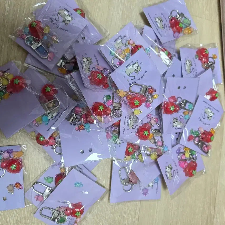 [BUNJANG] Lucky Turtle Charm Set / 행운의 거북이 키링
