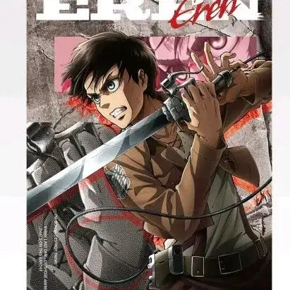 [BUNJANG] Attack on Titan Eren A3 Poster / 새상품)진격의 거인 포스터 A3사이즈 포스터