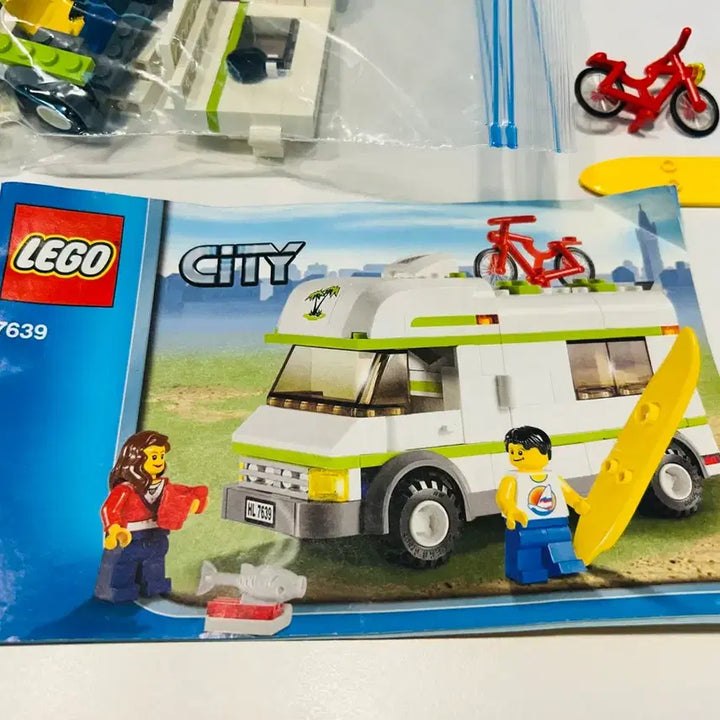 [BUNJANG] LEGO City 7639 Camper Van Set / 올드 레고 시티 7639 캠핑카